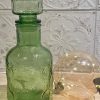 Carafe en verre vert – Image 3